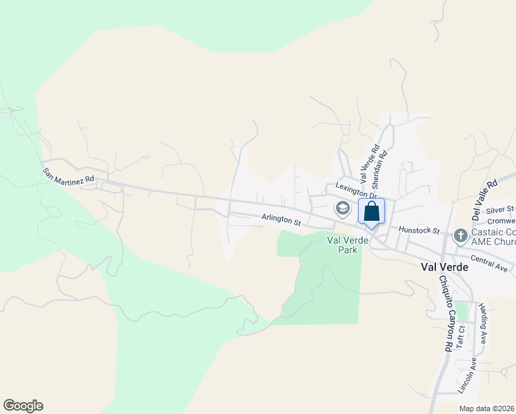 map of restaurants, bars, coffee shops, grocery stores, and more near 30600 Arlington Street in Castaic