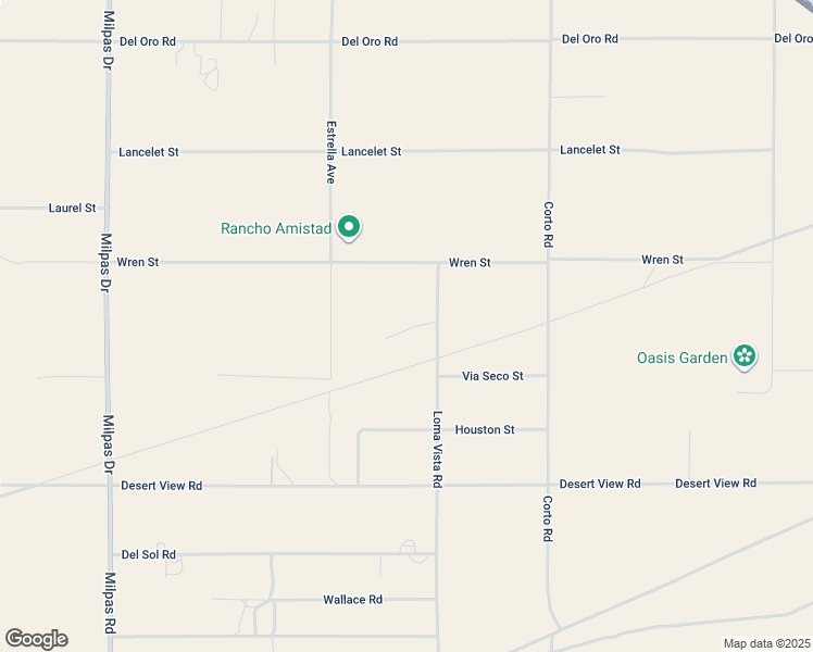 map of restaurants, bars, coffee shops, grocery stores, and more near Loma Vista Road in San Bernardino County