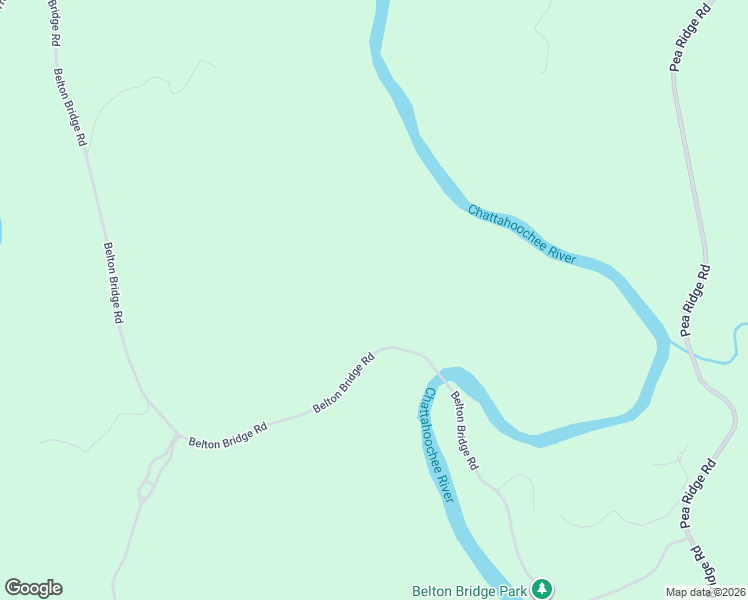 map of restaurants, bars, coffee shops, grocery stores, and more near 7800 Belton Bridge Road in Lula