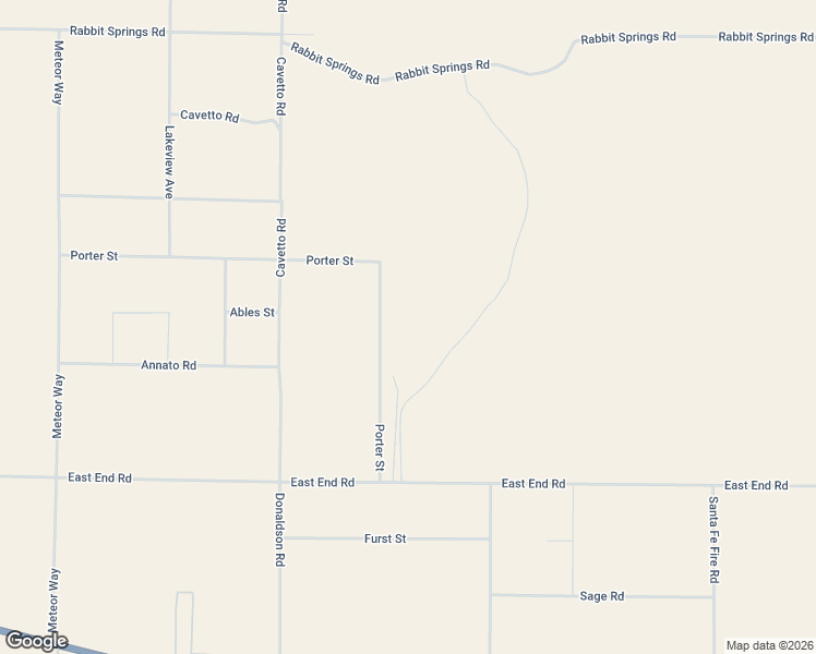 map of restaurants, bars, coffee shops, grocery stores, and more near 38744 East End Road in Lucerne Valley