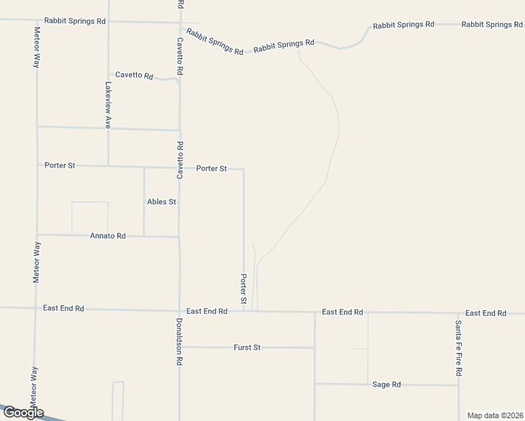 map of restaurants, bars, coffee shops, grocery stores, and more near 38744 East End Road in Lucerne Valley