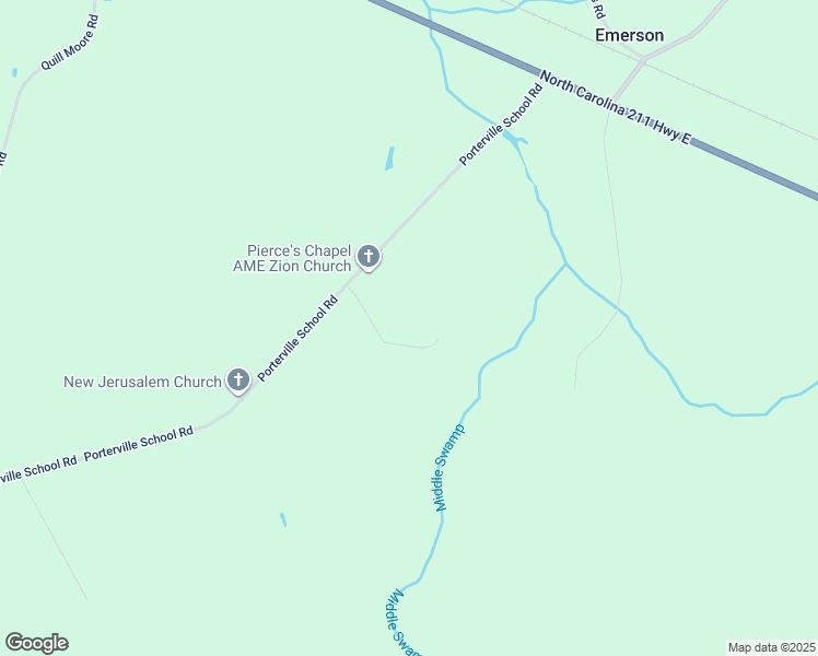 map of restaurants, bars, coffee shops, grocery stores, and more near 197 Baer Mill Drive in Clarkton