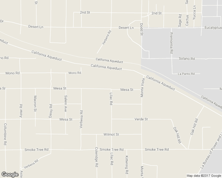 map of restaurants, bars, coffee shops, grocery stores, and more near Lilac Road in Phelan