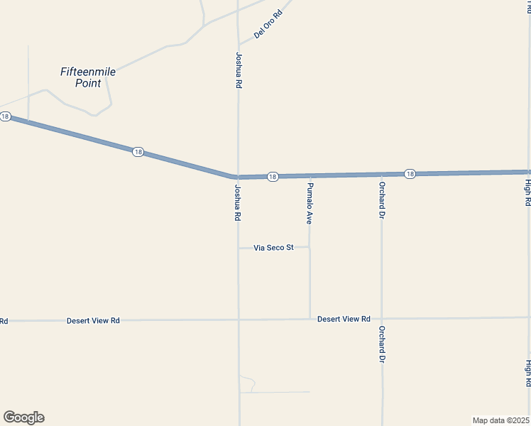 map of restaurants, bars, coffee shops, grocery stores, and more near 28128 Via Seco Street in Apple Valley