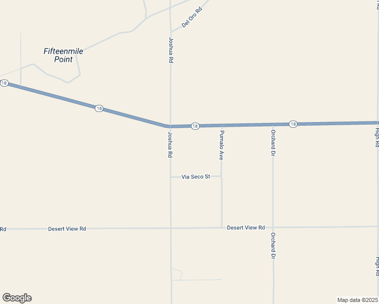 map of restaurants, bars, coffee shops, grocery stores, and more near 28128 Via Seco Street in Apple Valley