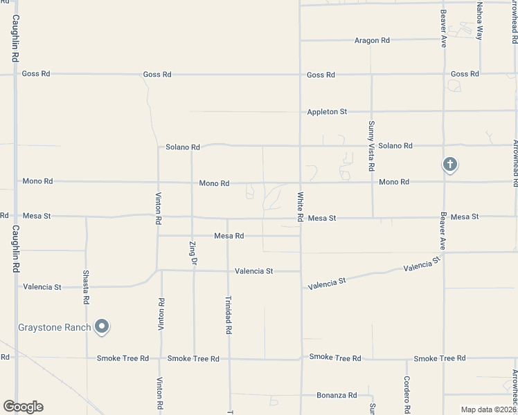 map of restaurants, bars, coffee shops, grocery stores, and more near 8790 Mesa Street in Victorville