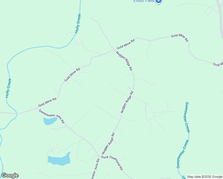 map of restaurants, bars, coffee shops, grocery stores, and more near 127 Nugget Drive in Dawsonville