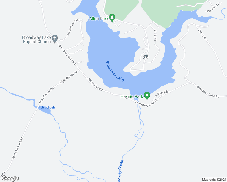 map of restaurants, bars, coffee shops, grocery stores, and more near 1905 Broadway Lake Road in Anderson