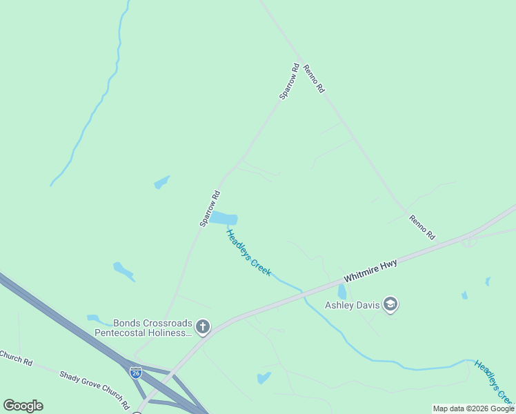 map of restaurants, bars, coffee shops, grocery stores, and more near 575 Sparrow Road in Clinton