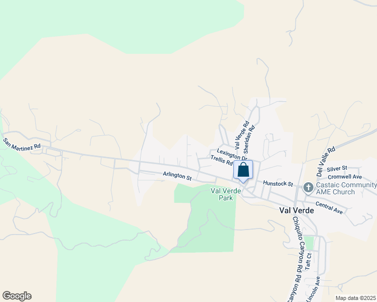 map of restaurants, bars, coffee shops, grocery stores, and more near Eveningside Drive in Los Angeles County