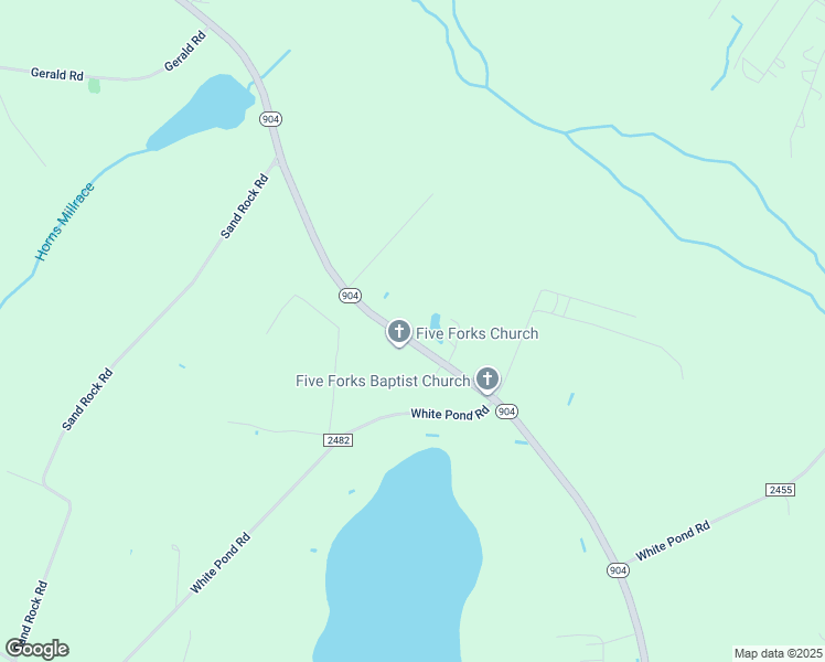 map of restaurants, bars, coffee shops, grocery stores, and more near 1875 North Carolina 904 in Fairmont