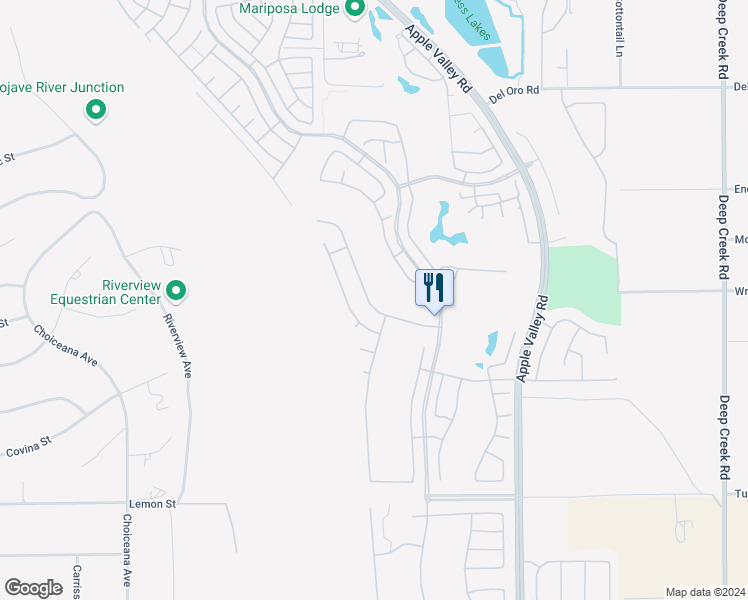 map of restaurants, bars, coffee shops, grocery stores, and more near 10855 Katepwa Street in Apple Valley
