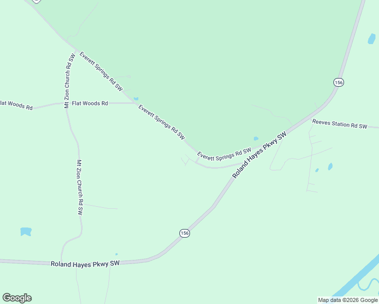 map of restaurants, bars, coffee shops, grocery stores, and more near 310 Everett Springs Road Southwest in Calhoun