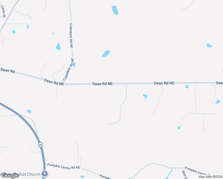 map of restaurants, bars, coffee shops, grocery stores, and more near 2402 Dean Road Northeast in Fort Payne