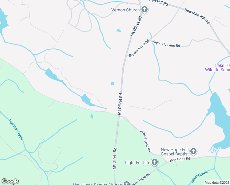 map of restaurants, bars, coffee shops, grocery stores, and more near 7804 Mount Olivet Road in Hartwell