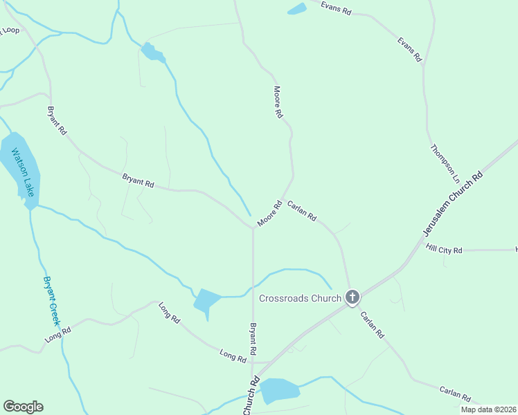 map of restaurants, bars, coffee shops, grocery stores, and more near 945 Moore Road in Jasper