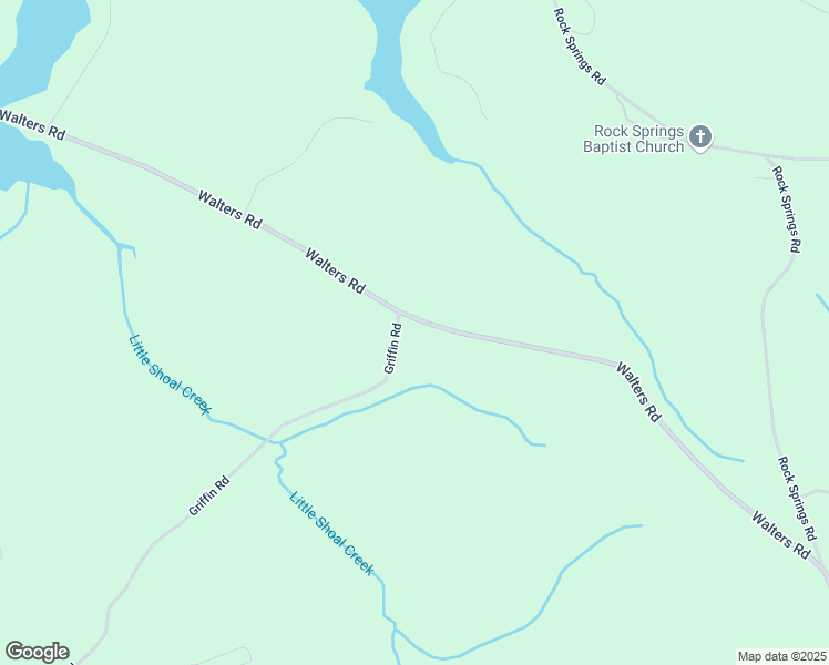 map of restaurants, bars, coffee shops, grocery stores, and more near 1089 Walters Road in Lavonia