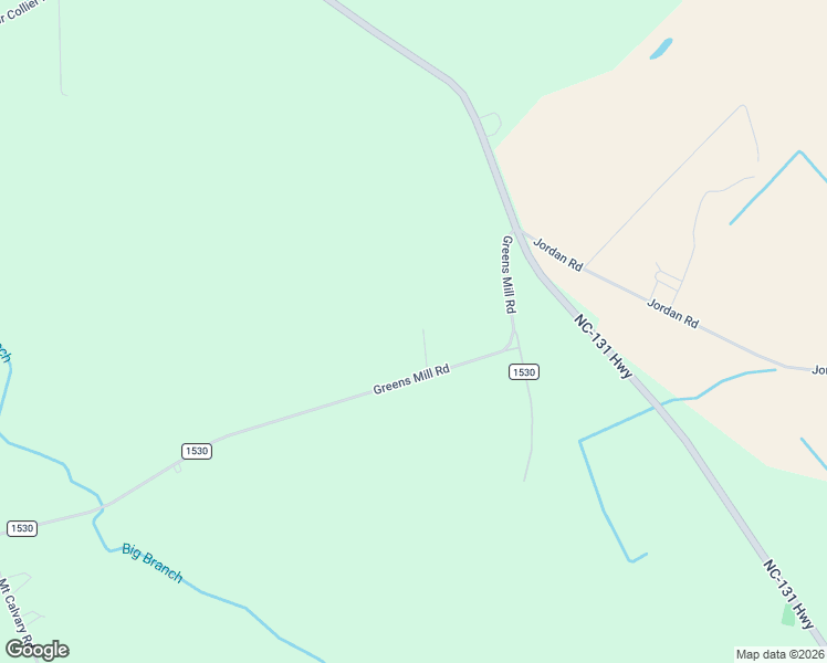 map of restaurants, bars, coffee shops, grocery stores, and more near 464 Greens Mill Road in Clarkton