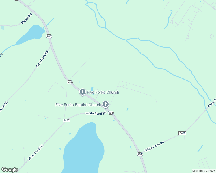 map of restaurants, bars, coffee shops, grocery stores, and more near 1875 North Carolina 904 in Fairmont