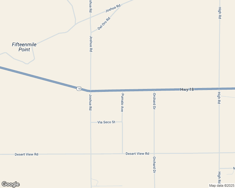 map of restaurants, bars, coffee shops, grocery stores, and more near 28252 California 18 in Apple Valley