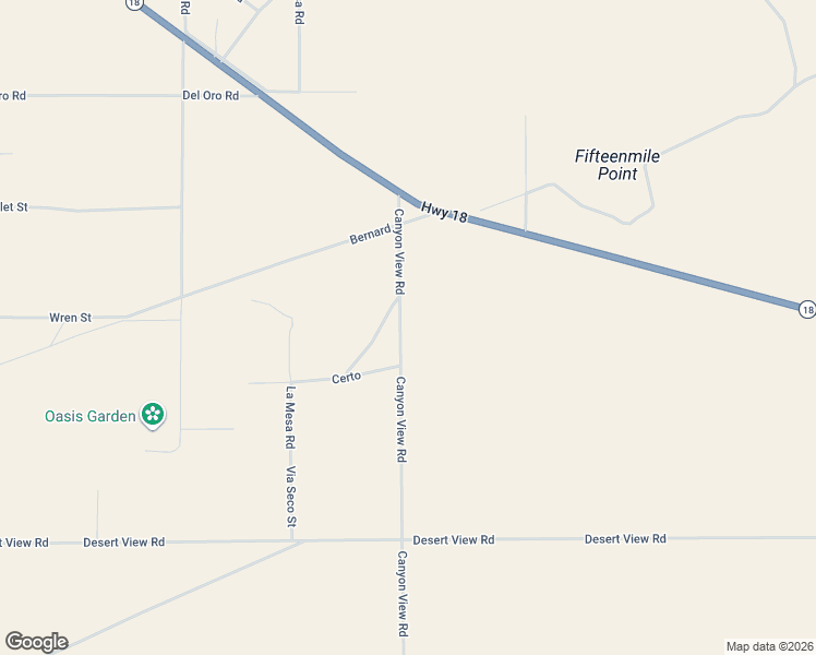 map of restaurants, bars, coffee shops, grocery stores, and more near 10826 Canyon View Road in Apple Valley