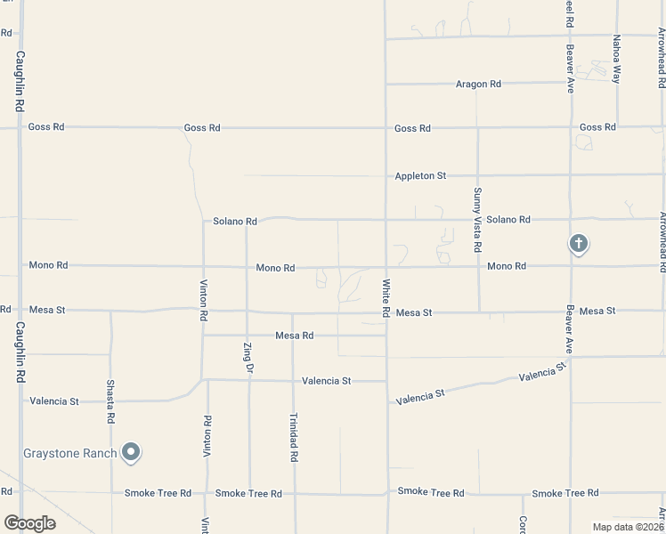 map of restaurants, bars, coffee shops, grocery stores, and more near 8744 Mono Road in Victorville