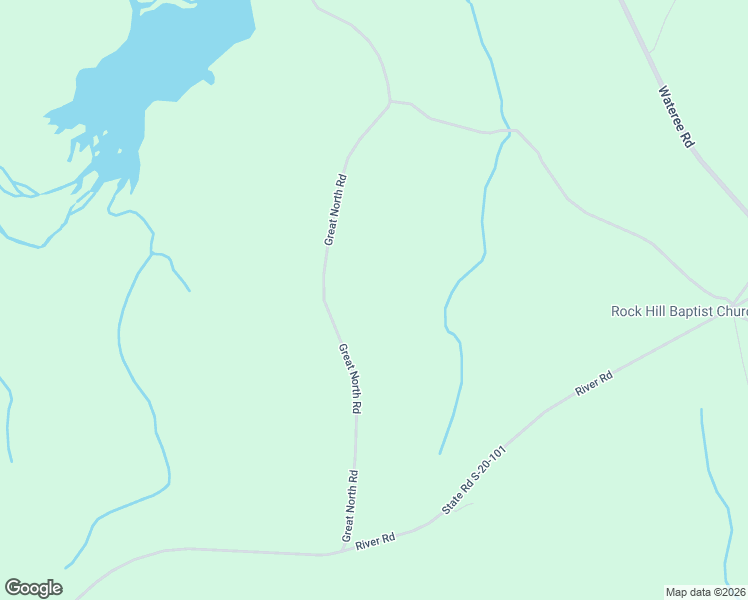 map of restaurants, bars, coffee shops, grocery stores, and more near 734 Great North Road in Winnsboro