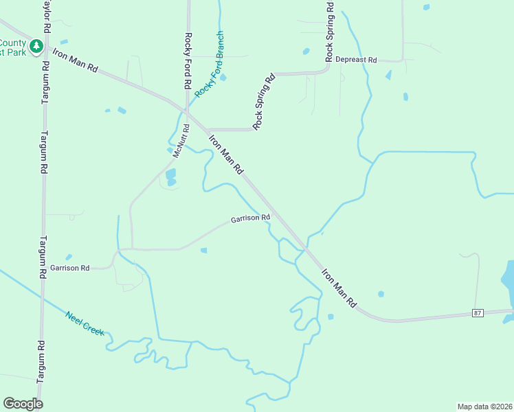 map of restaurants, bars, coffee shops, grocery stores, and more near 948 Iron Man Road in Hartselle