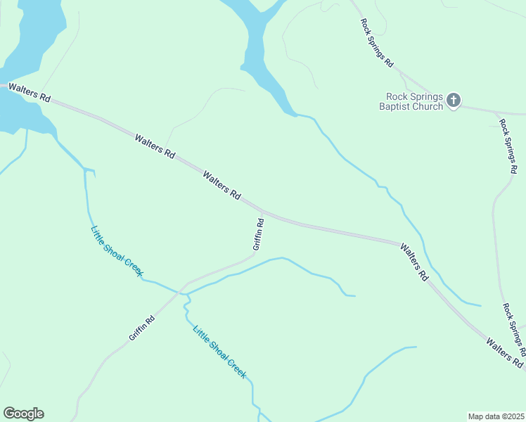 map of restaurants, bars, coffee shops, grocery stores, and more near 1089 Walters Road in Lavonia