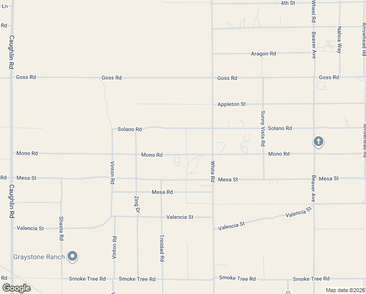 map of restaurants, bars, coffee shops, grocery stores, and more near 8744 Mono Rd in Victorville