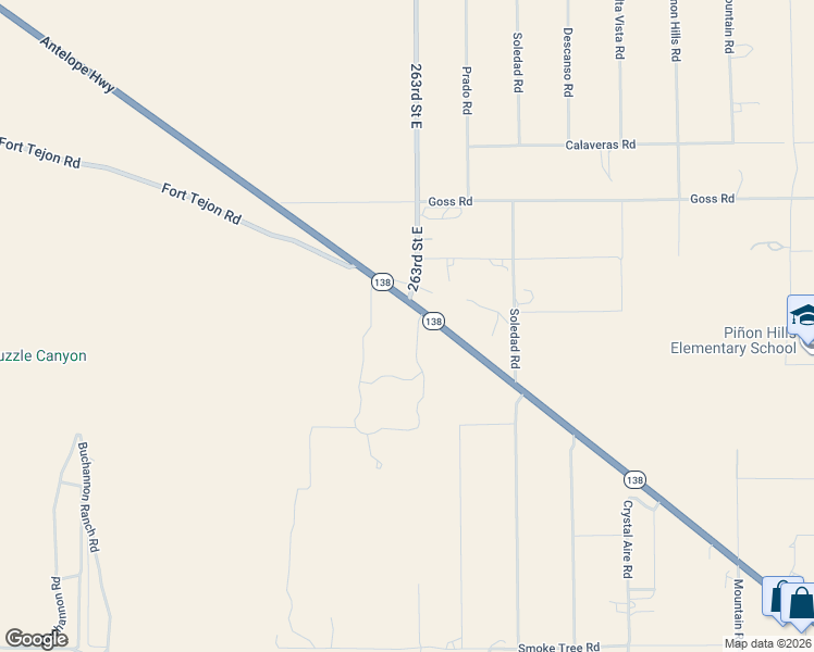 map of restaurants, bars, coffee shops, grocery stores, and more near 30002 263rd Street East in Llano