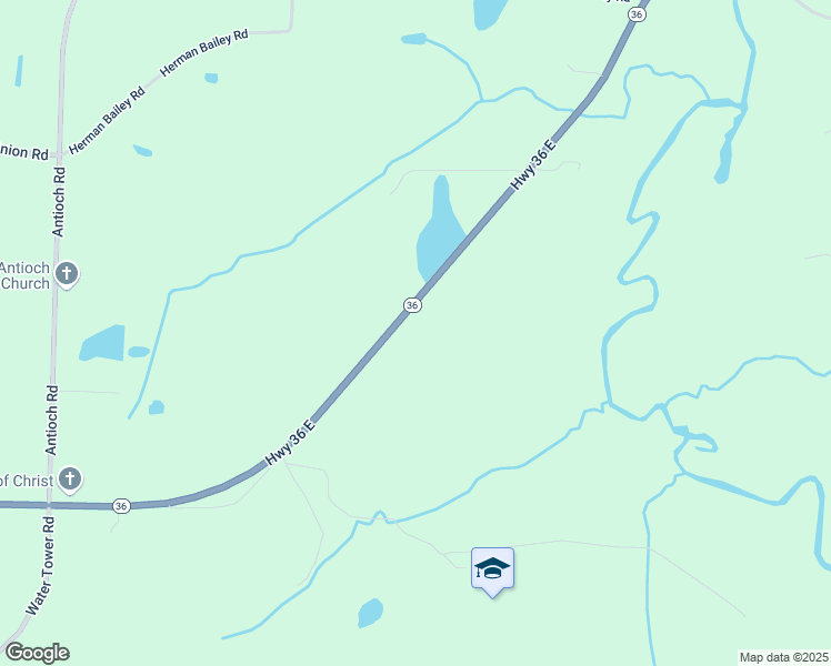 map of restaurants, bars, coffee shops, grocery stores, and more near 5005 Alabama 36 in Somerville