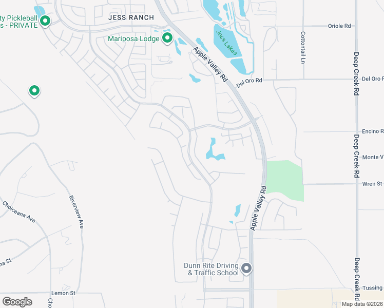 map of restaurants, bars, coffee shops, grocery stores, and more near 11020 Kelvington Lane in Apple Valley