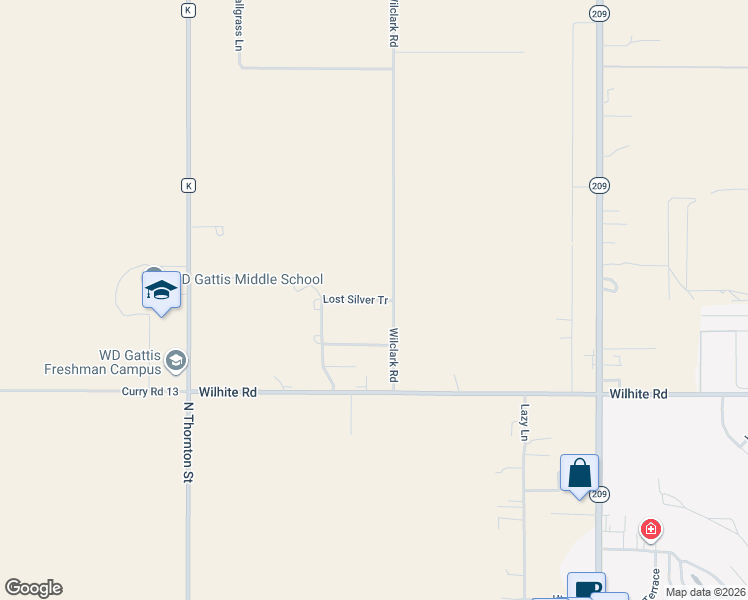 map of restaurants, bars, coffee shops, grocery stores, and more near 121-215 Lost Silver Tr in Clovis