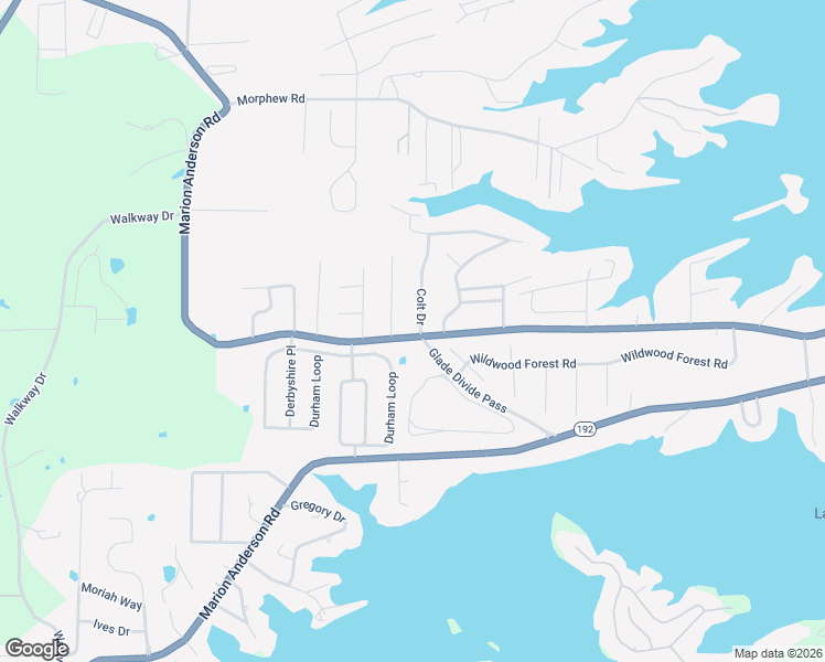 map of restaurants, bars, coffee shops, grocery stores, and more near 104 Colt Drive in Hot Springs
