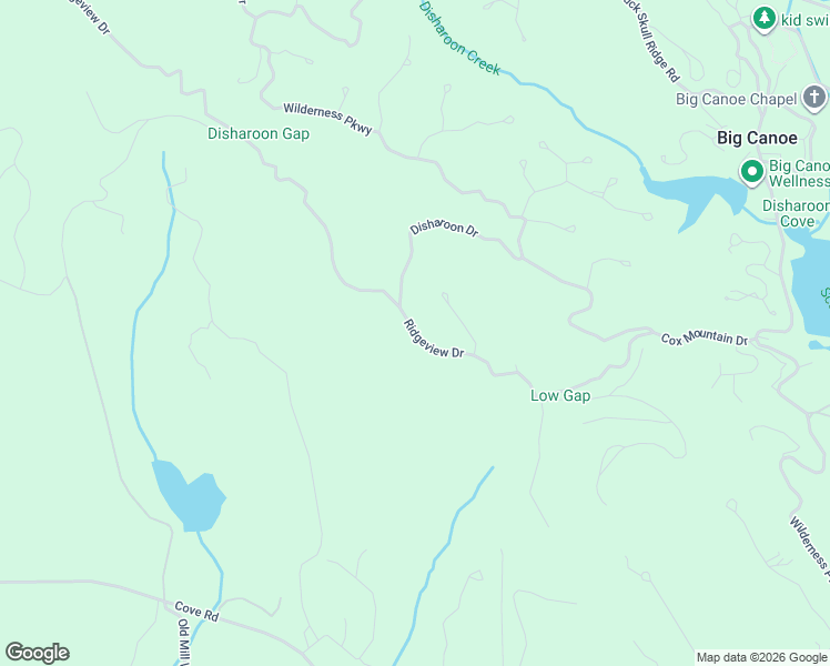 map of restaurants, bars, coffee shops, grocery stores, and more near 346 Ridgeview Drive in Jasper