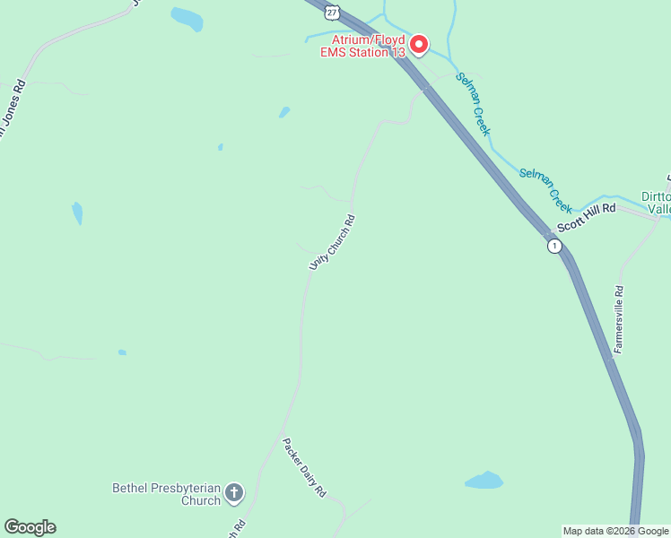 map of restaurants, bars, coffee shops, grocery stores, and more near 655 Unity Church Road in Summerville