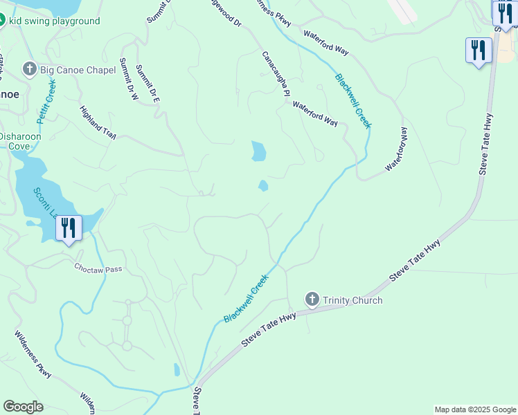 map of restaurants, bars, coffee shops, grocery stores, and more near 33 Cedar Summit in Marble Hill