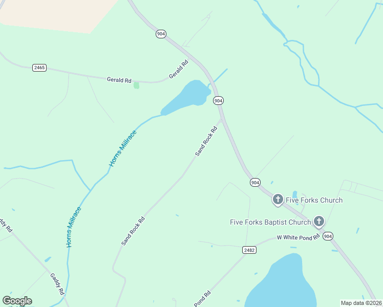 map of restaurants, bars, coffee shops, grocery stores, and more near 224 Sand Rock Road in Fairmont