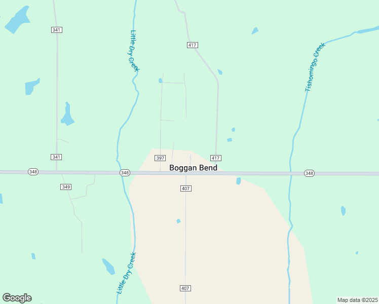 map of restaurants, bars, coffee shops, grocery stores, and more near 100-198 White Oak Lane in Guntown