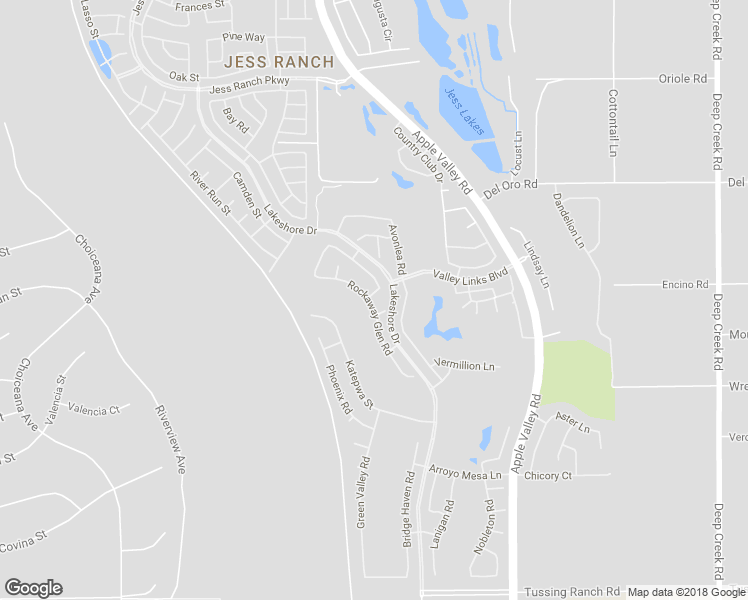 map of restaurants, bars, coffee shops, grocery stores, and more near 19390 Galloping Hill Road in Apple Valley