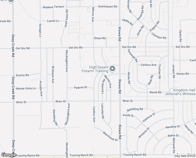 map of restaurants, bars, coffee shops, grocery stores, and more near 11021 Caribou Avenue in Apple Valley