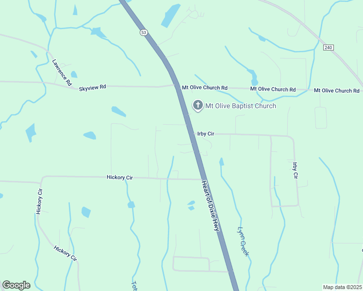 map of restaurants, bars, coffee shops, grocery stores, and more near 14965 U.S. 231 in Union Grove
