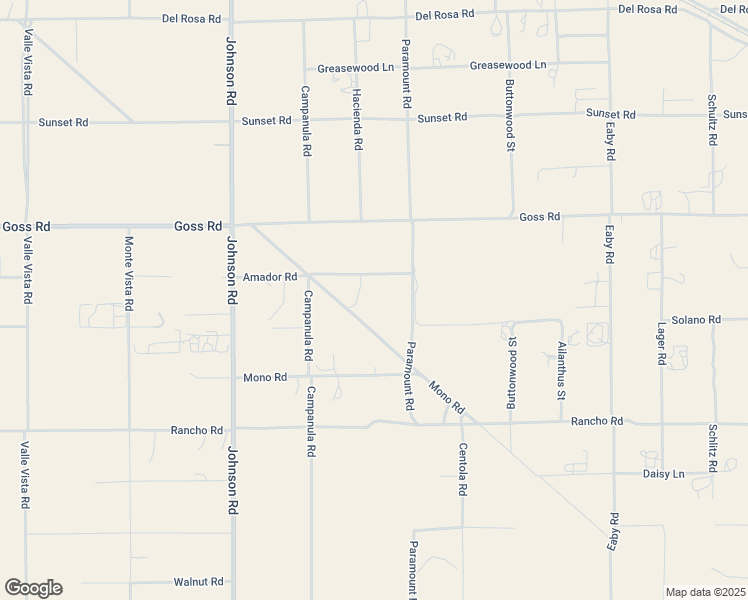 map of restaurants, bars, coffee shops, grocery stores, and more near 5185 Amador Road in Phelan