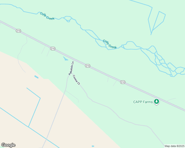 map of restaurants, bars, coffee shops, grocery stores, and more near 26804 North Carolina 210 in Currie
