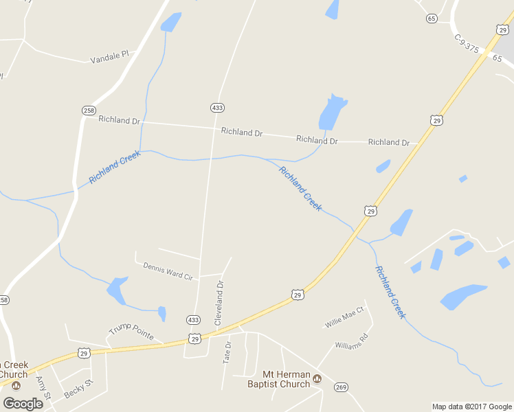 map of restaurants, bars, coffee shops, grocery stores, and more near 304 Cleveland Road in Anderson