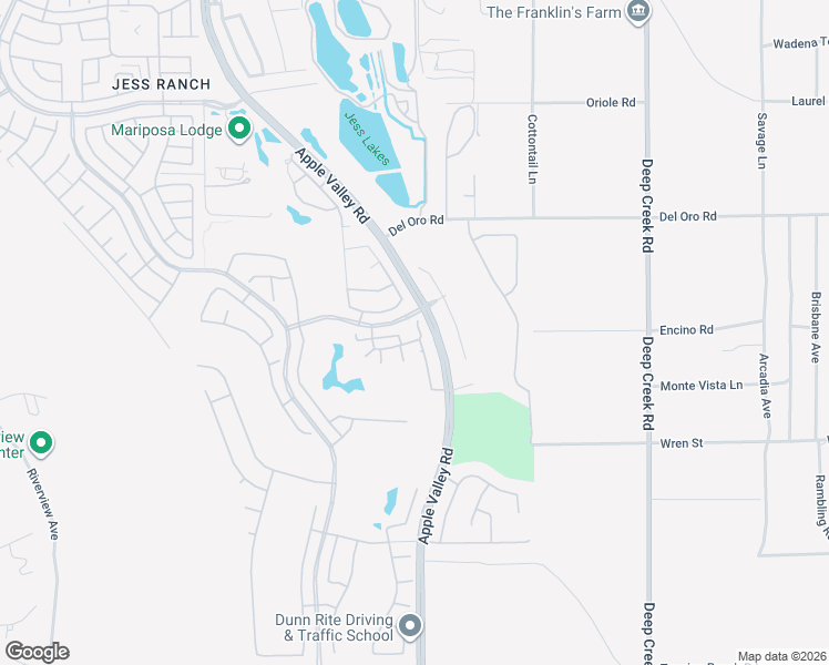 map of restaurants, bars, coffee shops, grocery stores, and more near 11118 Sun River Court in Apple Valley