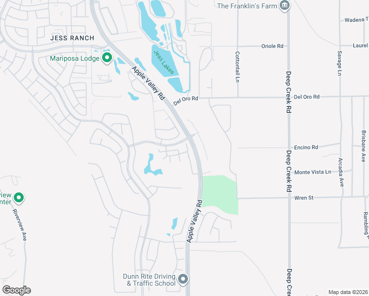 map of restaurants, bars, coffee shops, grocery stores, and more near 11118 Sun River Court in Apple Valley