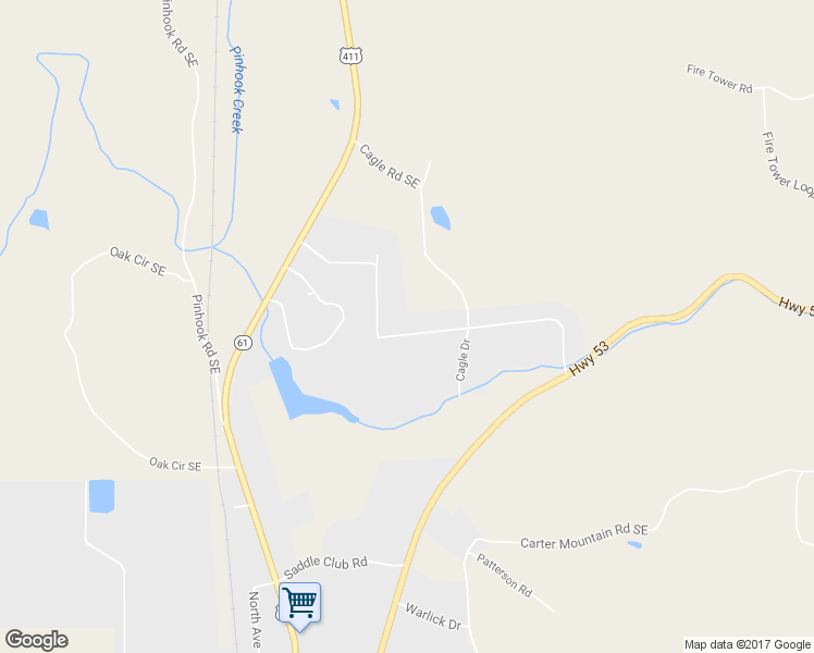 map of restaurants, bars, coffee shops, grocery stores, and more near 356 Scott Brown Road Southeast in Fairmount