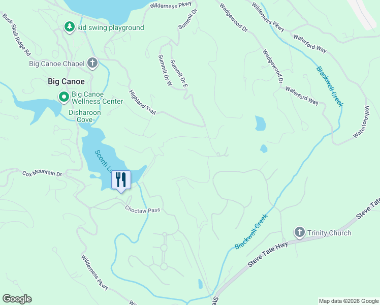 map of restaurants, bars, coffee shops, grocery stores, and more near 2785 Summit Drive East in Marble Hill